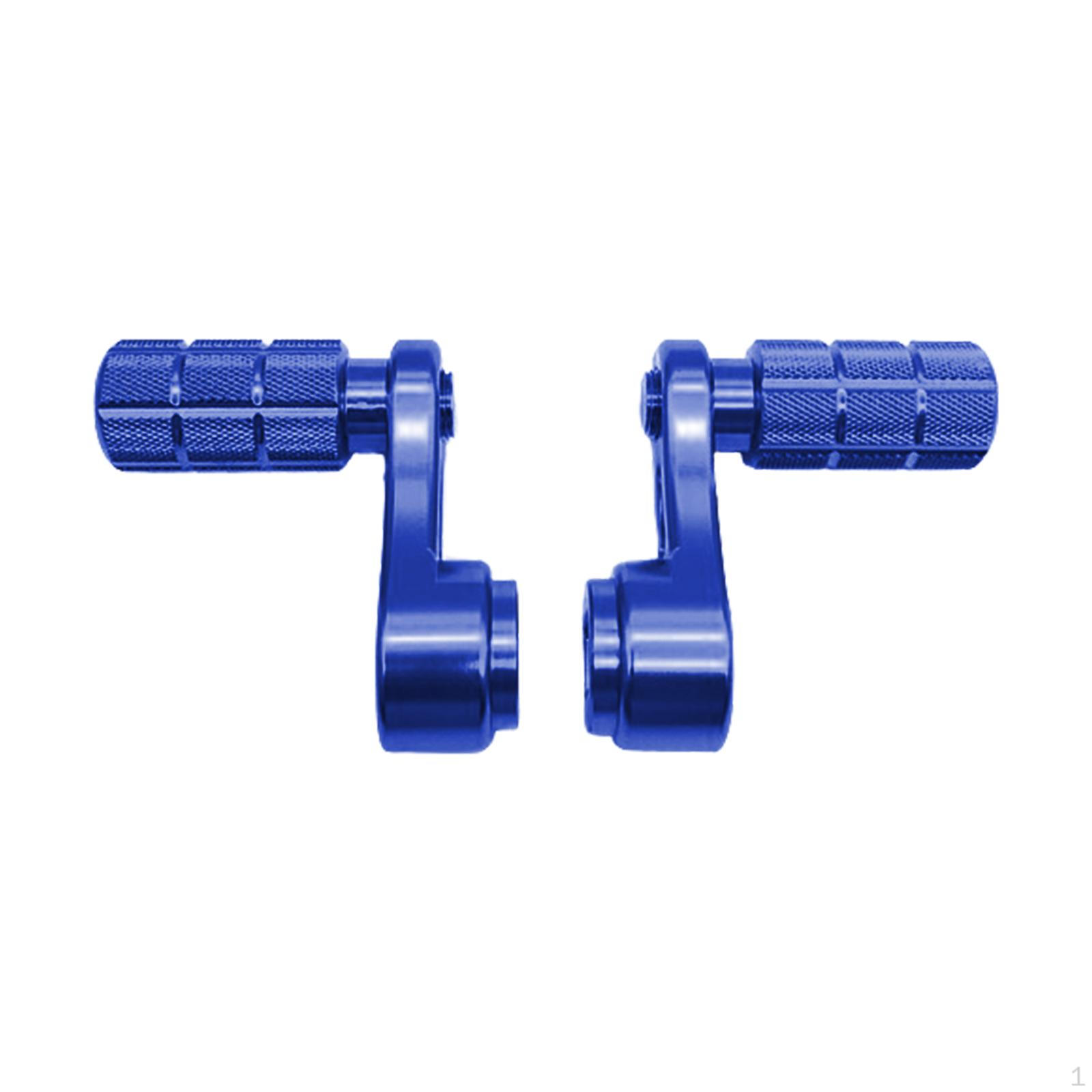 

Подножки для велосипеда и скутера, детали, обработанные на станке с ЧПУ, улучшенные характеристики синий