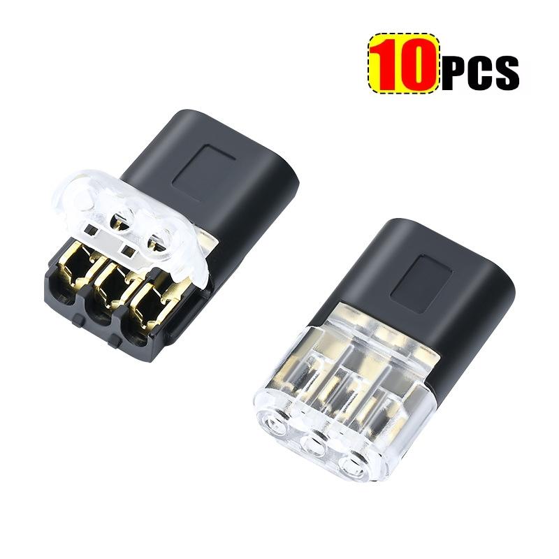 3Pin Way Plug Electrical Connector Car Wire Cable Strip Terminal Connection