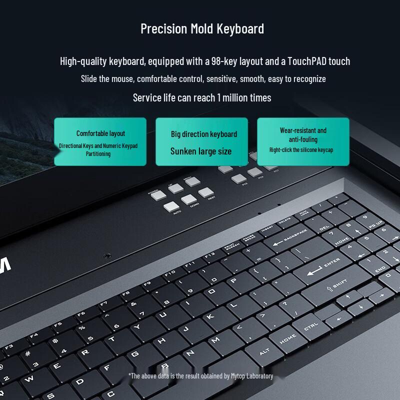 Maituo Weiju 8-Port Rack-Mount KVM Switch with 17-inch LED Display