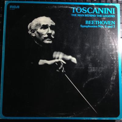 Płyta LP ARTURO TOSCANINI, LUDWIG VAN BEETHO - Symfonie nr. 5 I 7 VL46001 RCA 1982 Włochy Klasyczna Używana