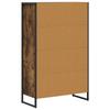 Bookshelf Smoked Oak 68 x 30 x 108.5 cm Particleboard