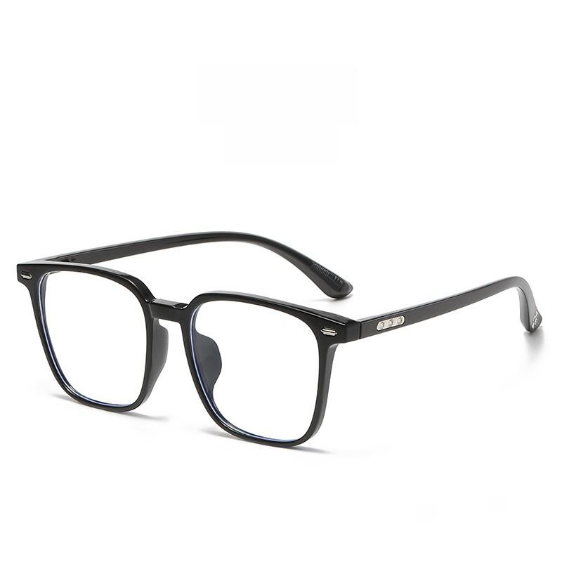 Tr90 Square Glasses Frame With Blue Light Blocking For Stylish Office Wear