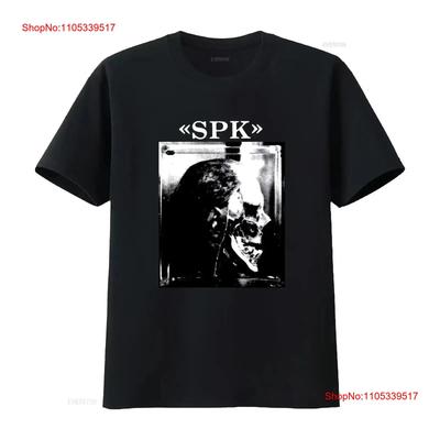 SPK T Shirt Whitehouse Wolf Eyes Prurient Noise Industrial Coil Merzbow Throbbing Gristle Skinn