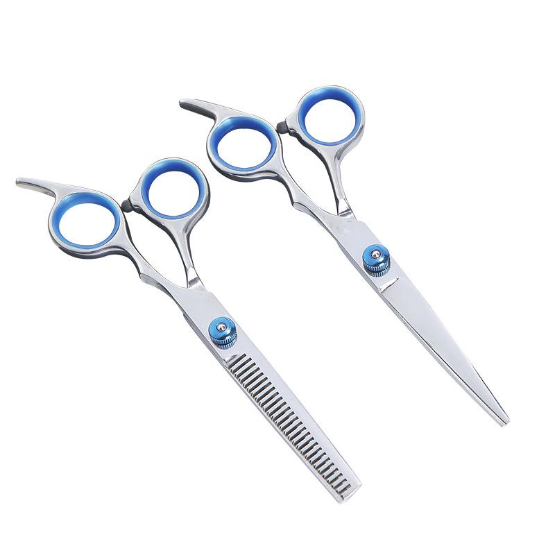 Professional Stainless Steel Thinning Barber Scissors for Home Hairdressing