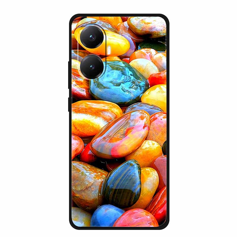 For Xiaomi POCO F7 Case Colorful Printed Cute Fashion TPU Silicone Soft Cover for POCOF7 F 7 Phone Cases Cartoon Shell Butterfly