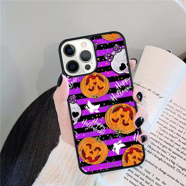 BOO! Happy Halloween Pumpkin Coque Shell For iPhone 17 Air 15 16e 14 13 12 Pro Max 11 Pro Max Plus Phone Case Cover