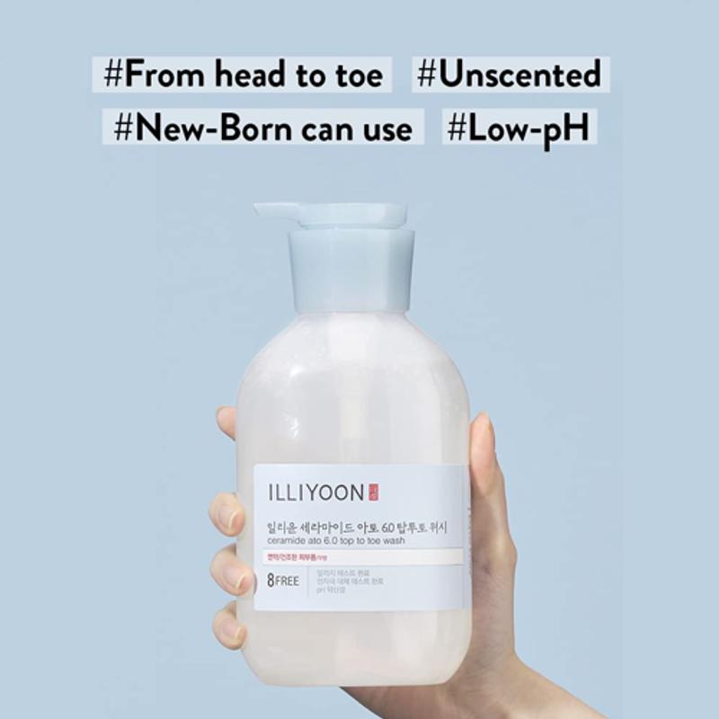 [ILLIYOON] Ceramide Ato 6.0 средство для мытья тела и волос 500 мл
