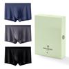 One's Member Men's 10A Antibacterial Cotton Boxer Briefs with Silk Crotch