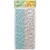 Paper Straws, Ariel Antique Disney Design, 30-Pack, 6mm Diameter X 21cm Length, PST1