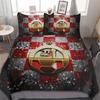 Hapoel Beer Sheva Bedding Set,Duvet Cover Comforter Bed Set Quilt Cover Pillowcase,King Queen Twin Size Boys Girls Adultse