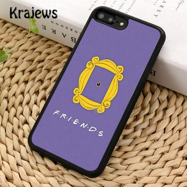 Krajews Friends Tv Show Door Phone Case Cover For iPhone 17 Air 16 15 14 Plus 12 13 Pro Max Coque Shell Fundas