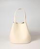 Yellowstone Vegan Leather Handle Bucket Bag - Ivory