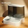 Automatic Cat Feeding and Water Feeding Device  Dog Bowl  Cat Basin  2-in-1 Water Dispenser  Cat Bowl Pet Supplies