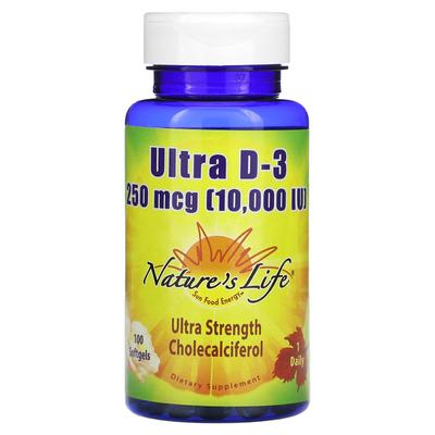 Ultra D-3, 250mcg(10.000 IE), 100 Weichkapseln