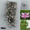 Xmas Tool Clips 20Pcs Alloy Christmas Decorative Flower Clip