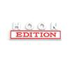1Pc 3D Metal HOON Edition Logo Car Front Grille Badge Side Fender Rear Trunk Emblem Sticker Decal
