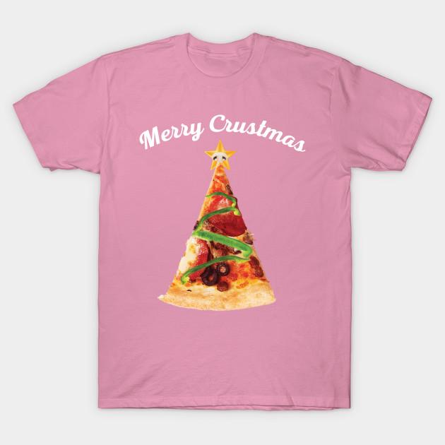 T Shirt Women Merry Crustmas Pizza Tree Holiday Christmas T Shir Harajuku Print Kawaii Tshirt Summer Short Sleeve Female T-Shirt Top Tee