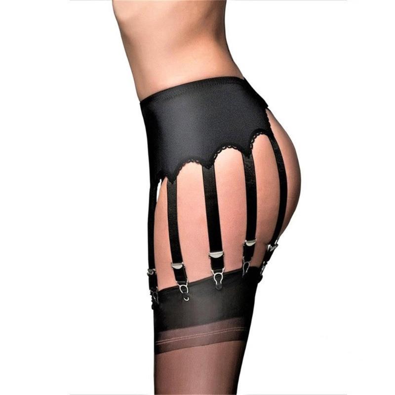 Garter Belts/Sexy Suspender Belt with 10 Straps Plastic Clip for Women's Stockings/Lingerie (Garter Belt Solds Only)