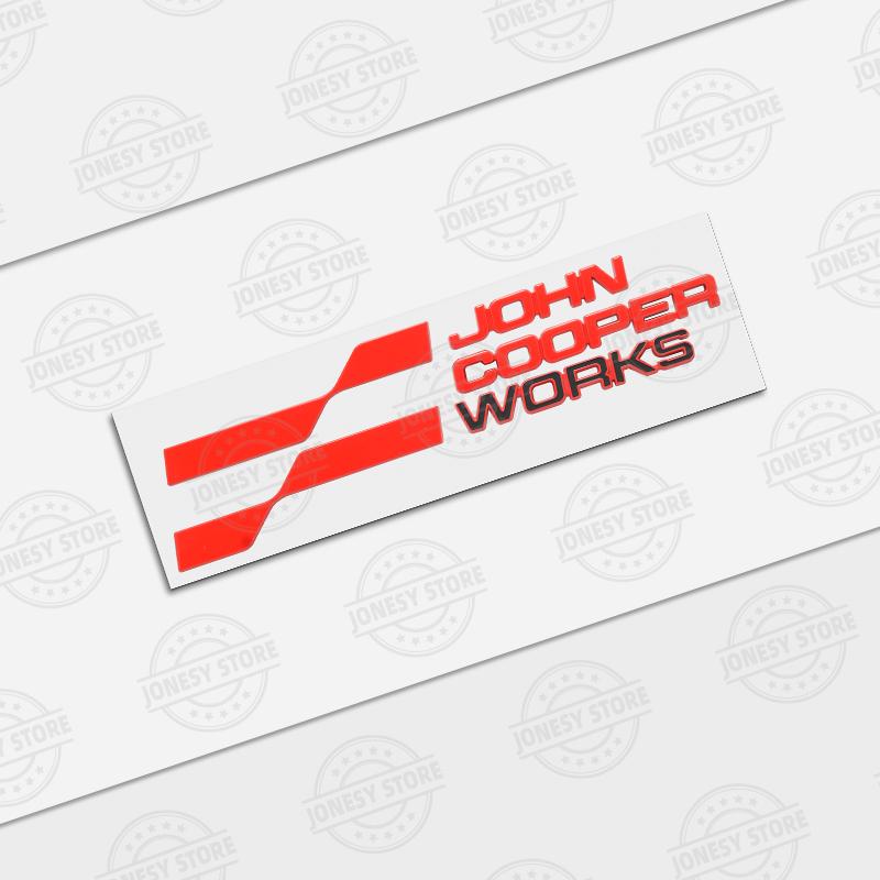 Logo Metallo Auto John Cooper Works Badge 3D Scritta Adesivi Adesivo Baule Per MINI Cooper S JCW R56 R57 R58 R59 R60 R61 F56 F57