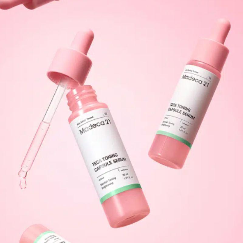 MADECA21 TECA Toning Capsule Serum Brightening & Skin Tone Repair Serum 30ml 1