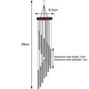 12-Tube Metal Wind Chime Premium Rotating Aluminum Tubes  Tuned Chime Garden Home Decoration