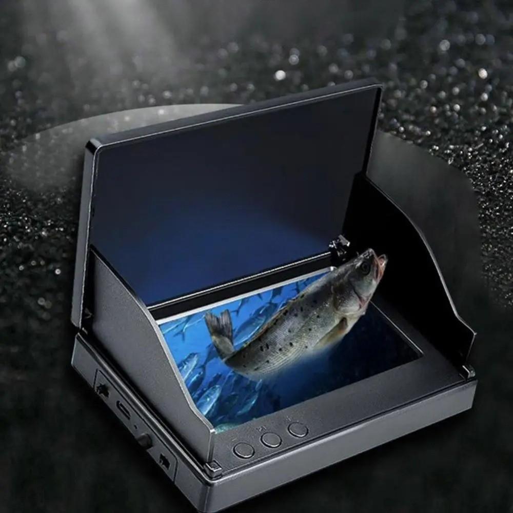 4.3 Inch Screen Underwater Fish Finder Monitor Sun Visor Fishing Camera Monitor  Ice Fishing