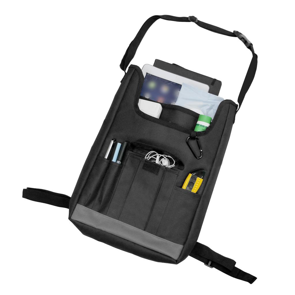 Backseat Organizer Back of Seat Car Organizer Bag Vehicle Accessories Storage Bag Black
