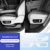 For Li Lixiang L7 L8 L9 Car Seat Adjustment Protective Sticker Ideal Leather Car Seat Adjustment Anti Kick Pads On Both Sides