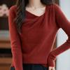Women Sweater 100% Wool MODERN NEW SAGA Knit Pullover Thick Winter Jumpers Female Knit Tops
