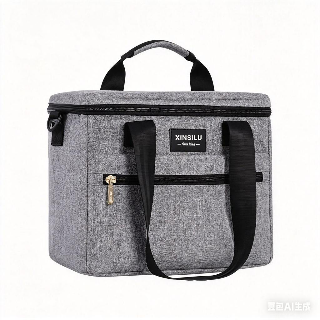 Insulated bag, large capacity, made of thickened Oxford cloth, waterproof, suitable for picnics, and can be used as a large lunch bag