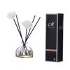Oil Diffusers with Natural Sticks  Glass Bottle and Scented Oil 60ML