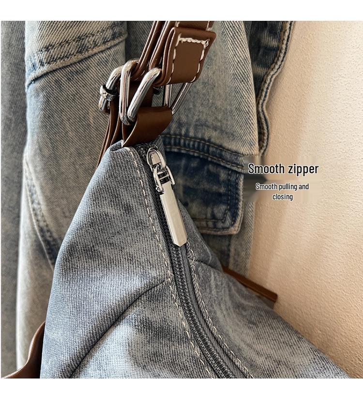 Damen Retro Minimalistisch Großvolumige Tragetasche - High-End Outdoor Lässige Schulterhandtasche