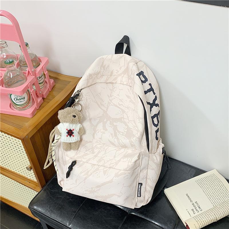 Schultasche Japanisch ins Einfach Mori Girls Rucksack Koreanische Ausgabe College Mittelstufenschüler Oberstufenschüler Schultasche Einfarbiger Rucksack