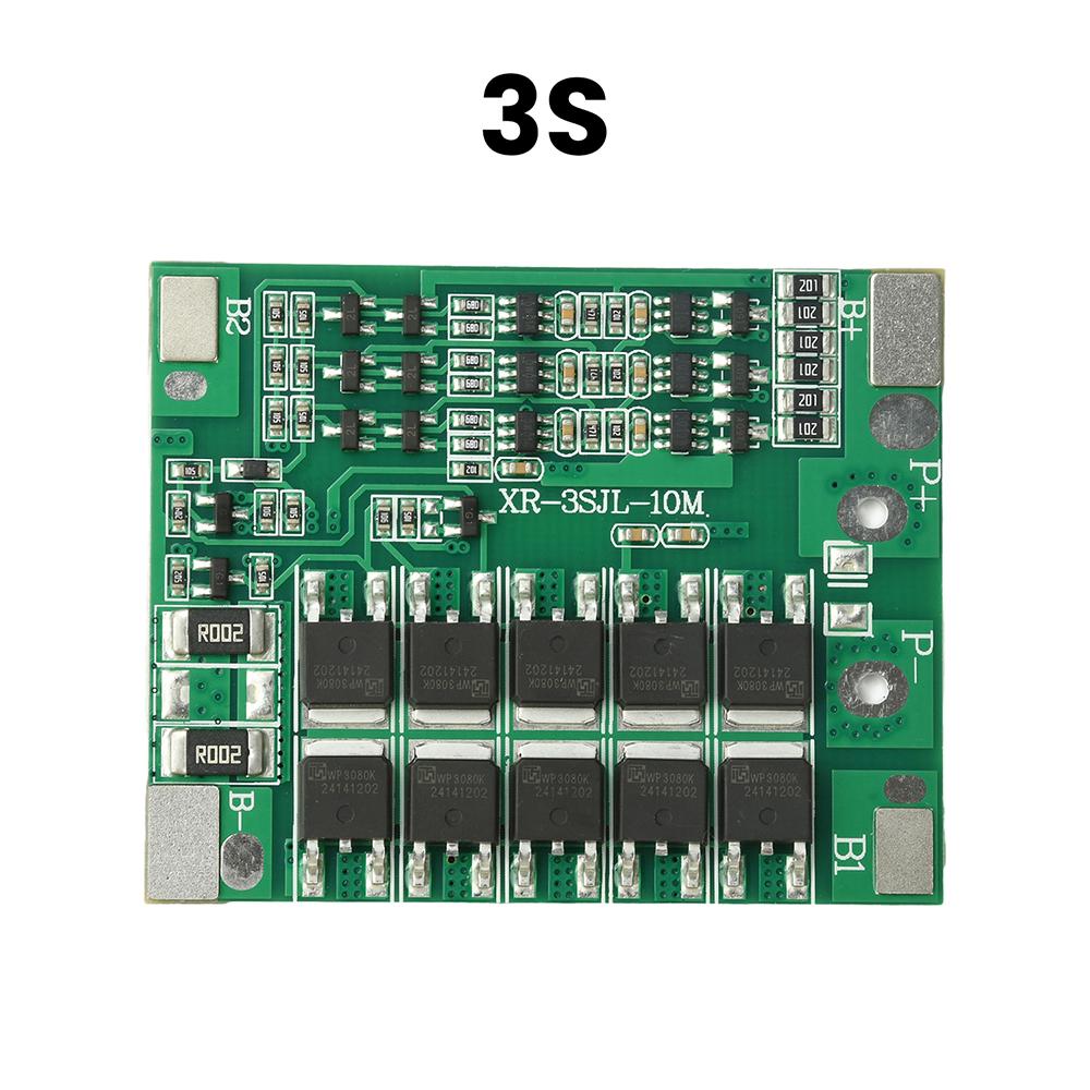 Ternary Lithium Battery 3S 4S Charger Protection Board 40A 11.1V 14.8V BMS Same Port Balanced lithium battery Protection module