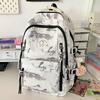 Children's schoolbag Elementary school student Junior high school girl college student Printed backpack