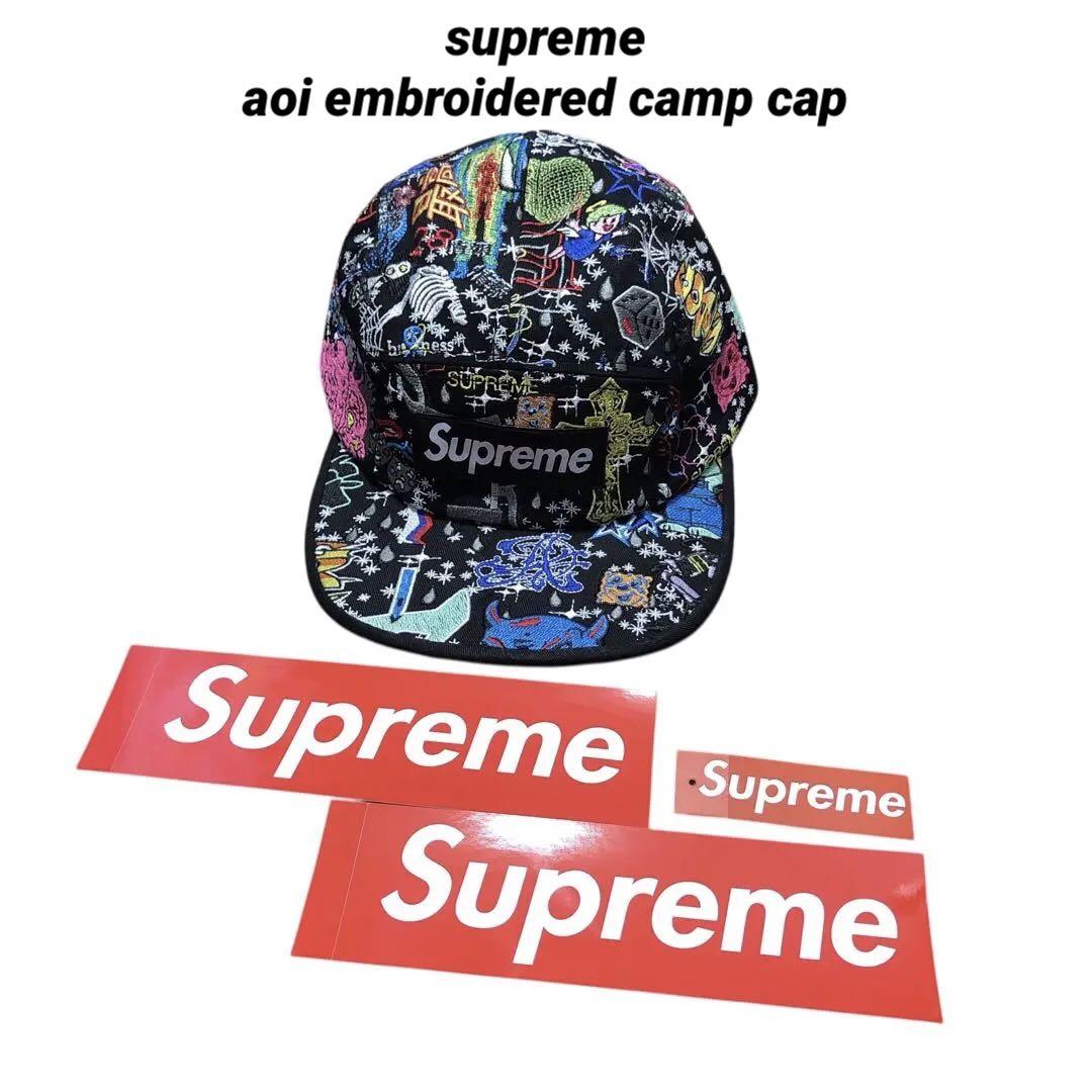 

[USED] Supreme AOI Embroidered Camp Cap
