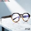 Reading Glasses Men Prescription CR39 Optical Lenses Myopia Eyewear Women Blue Light Blocking Computer Acetate Eyeglasses Frame