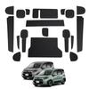 RUIYA Mats for Toyota Sienta 3rd Generation Interior Door Rubber Rubber Easy To 10 Series Sienta Custom Black Anti-Slip (10 Series), (New Sienta)