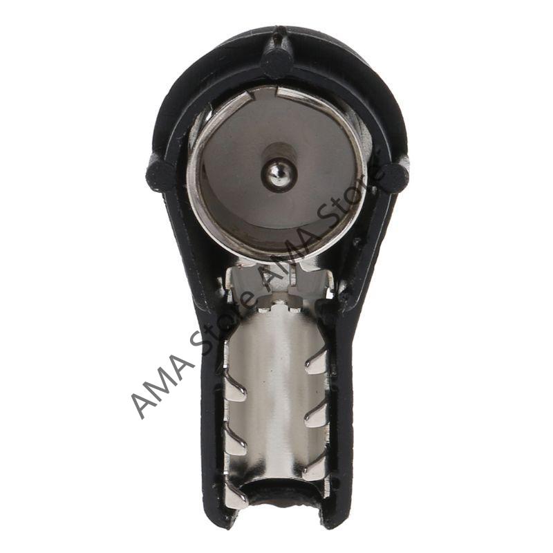 Auto Car Style Automotive Connector Car Radio Stereo ISO Male Crimp Aerial Connector Converts Bare Wires Adapter Antenna