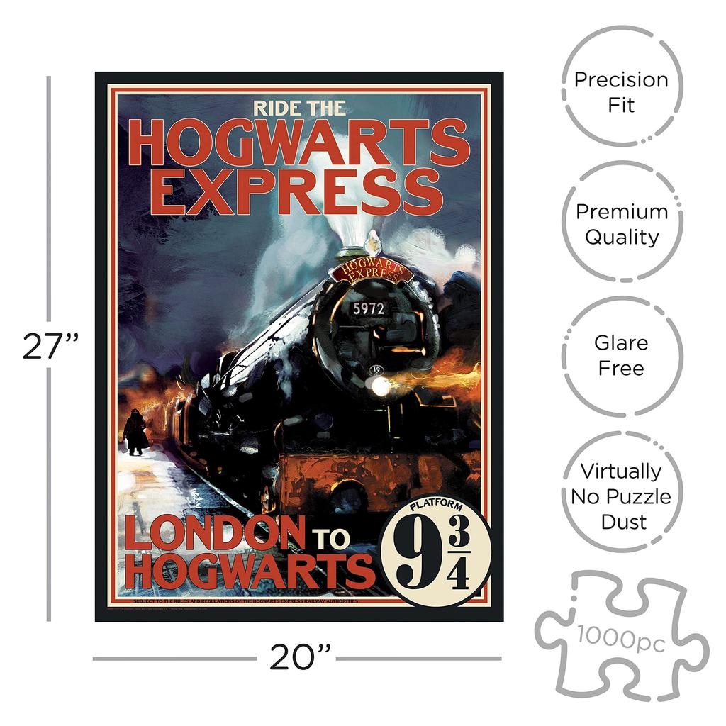 Aquarius Harry Potter Hogwarts Express Jigsaw Puzzle 65280 [Used]