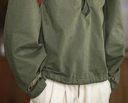 Military Design Hooded Stylish Cool Pullover Parka American Casual Tops Sweatshirt Long Sleeve Sweatshirt Military Jacket Large Size Yuttari Outerwear