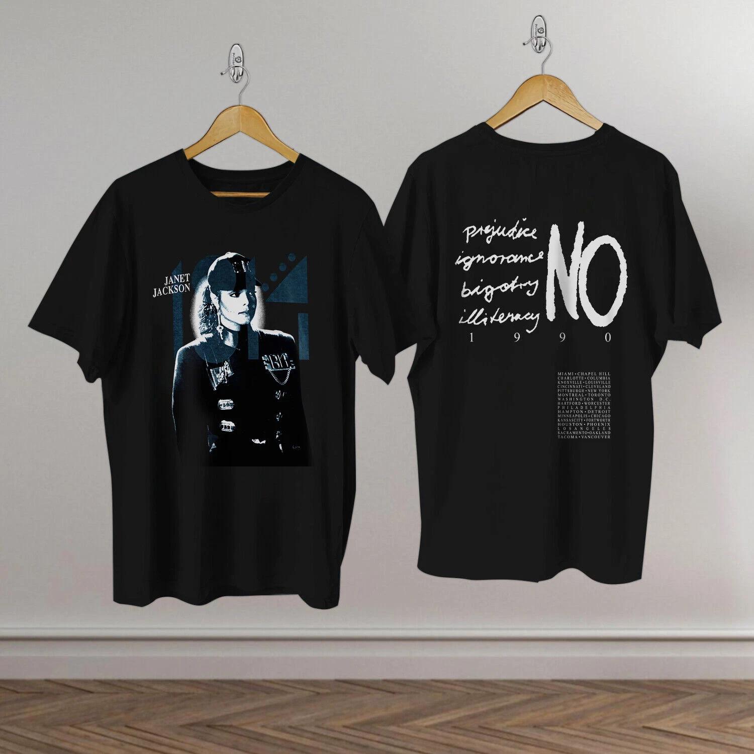 Janet Jackson Rhythm Nation World Tour 1990 T-Shirt XL