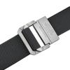 Men's Canvas Double Ring Buckle Elastic Belt