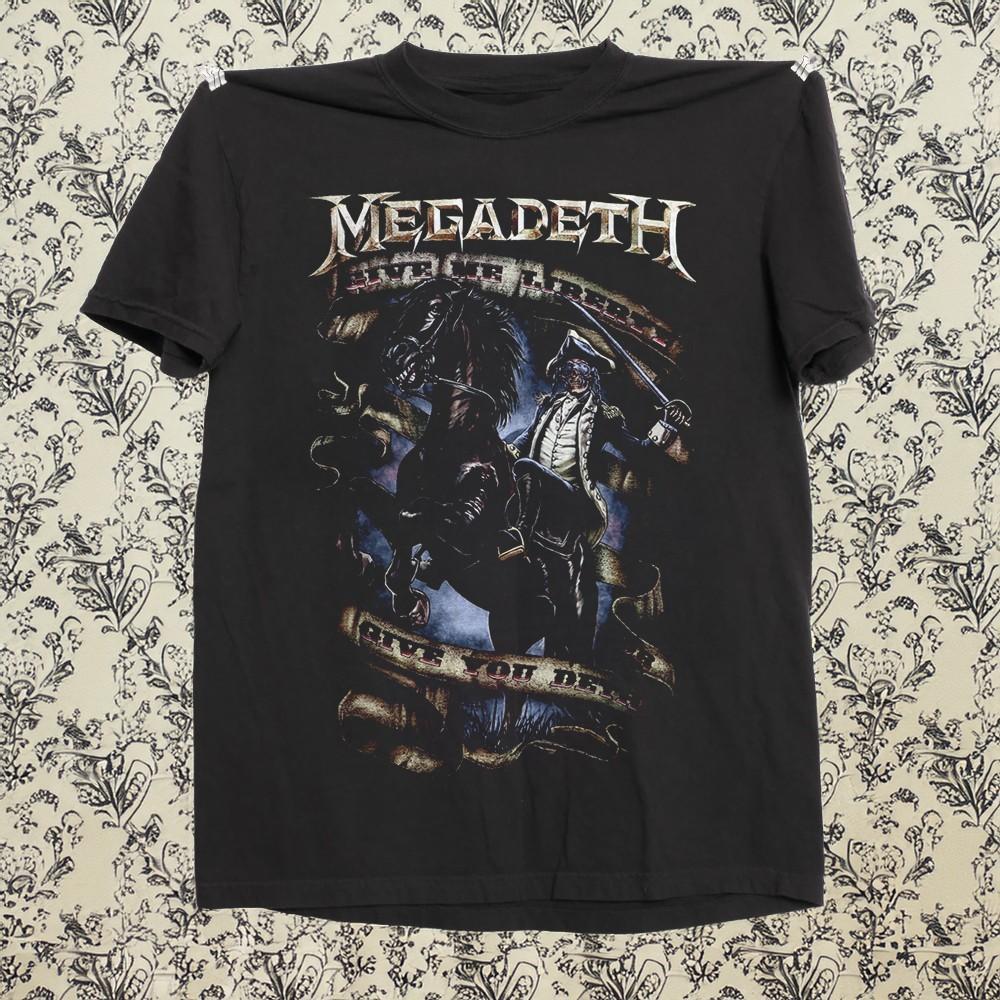 

Megadeth GIVE ME LIBERTY METAL SHIRT Unisex T-Shirt L