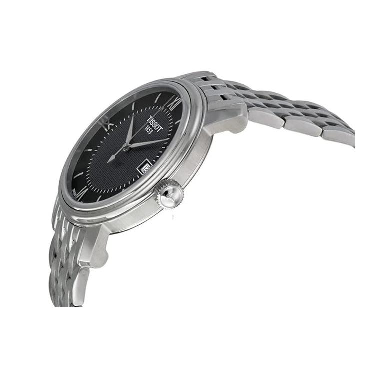 Tissot Harbor Collection Quartz Movement 50 Meter Water Resistance Men's Watches Watch 40mm Black Dial T097.410.11.058.00