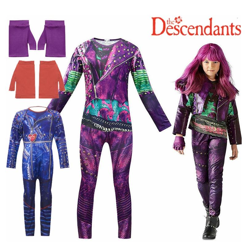 Descendants 3 Mal And Audrey Cosplay Costume For Kids Perfect For Halloween Parties