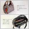 Marie Claire Bis Shoulder Bag for Women, Crossbody, Lightweight, Small, 2-Way Tote Bag, Faux Leather, B5 Size, Neat Design (Black)