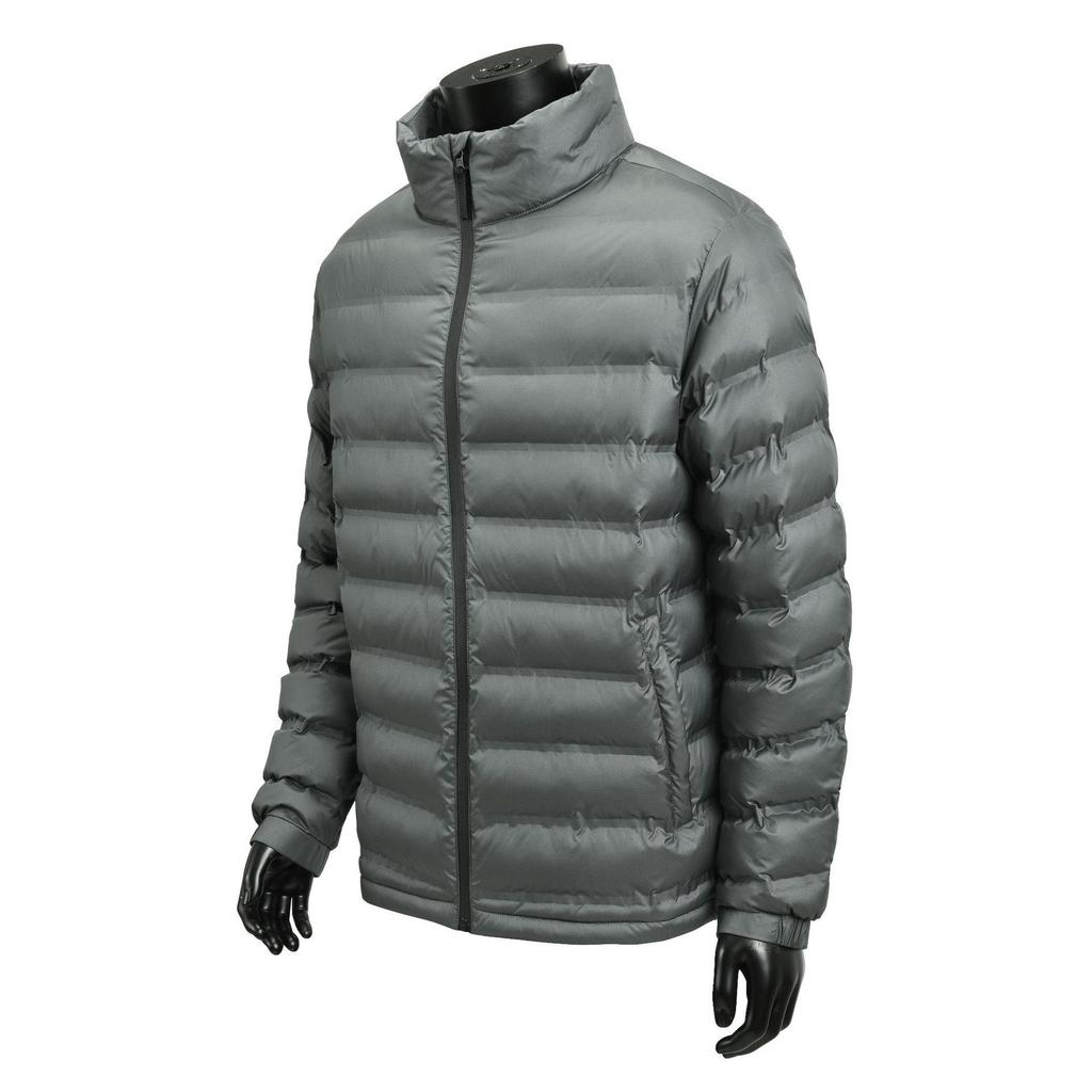 Men's Cross-Border Winter Cotton Jacket: Loose Fit, Stand Collar, Long Sleeve, Warm Outerwear.