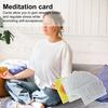 1 set de carduri de relaxare pentru meditație Hack-ți sistemul nervos pachet de cărți pentru ameliorarea stresului Idei de reglare a emoțiilor Card de hârtie Cadou pentru prieteni de familie