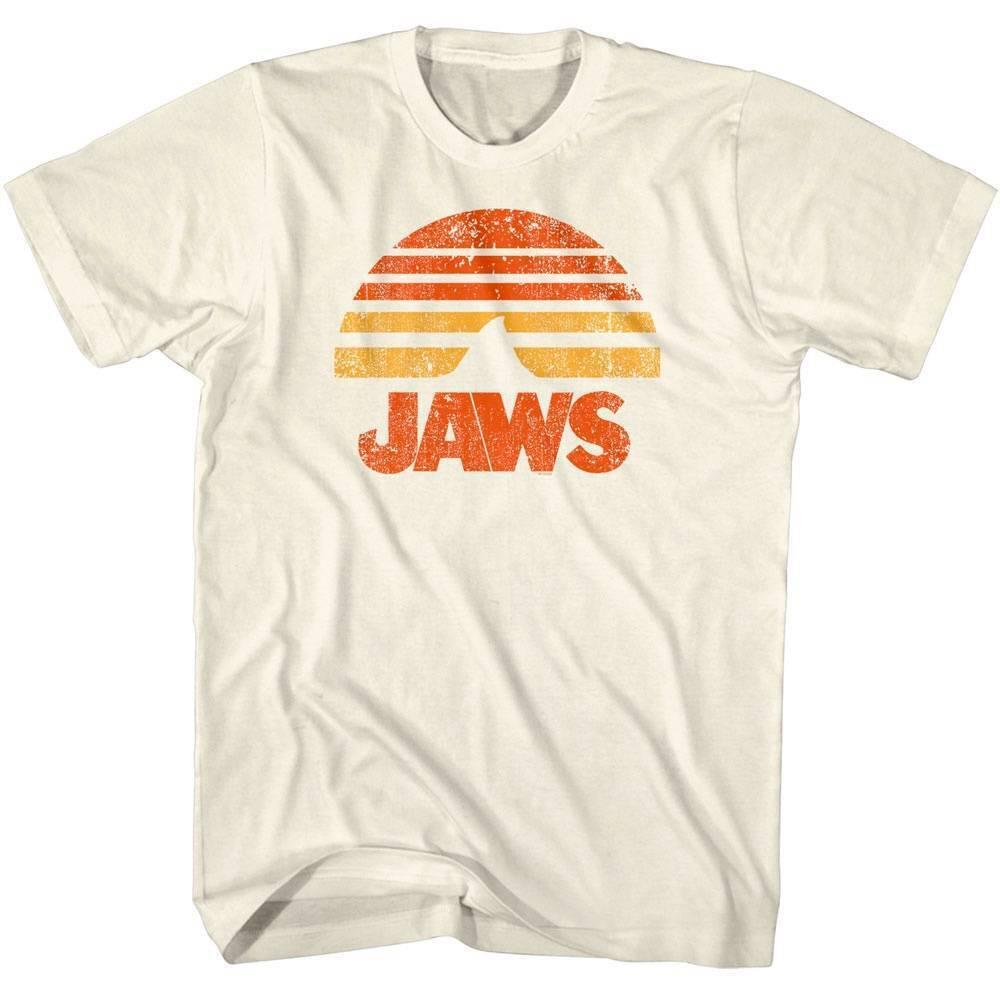 Jaws Sunset Shark Fin Men T Shirt XL